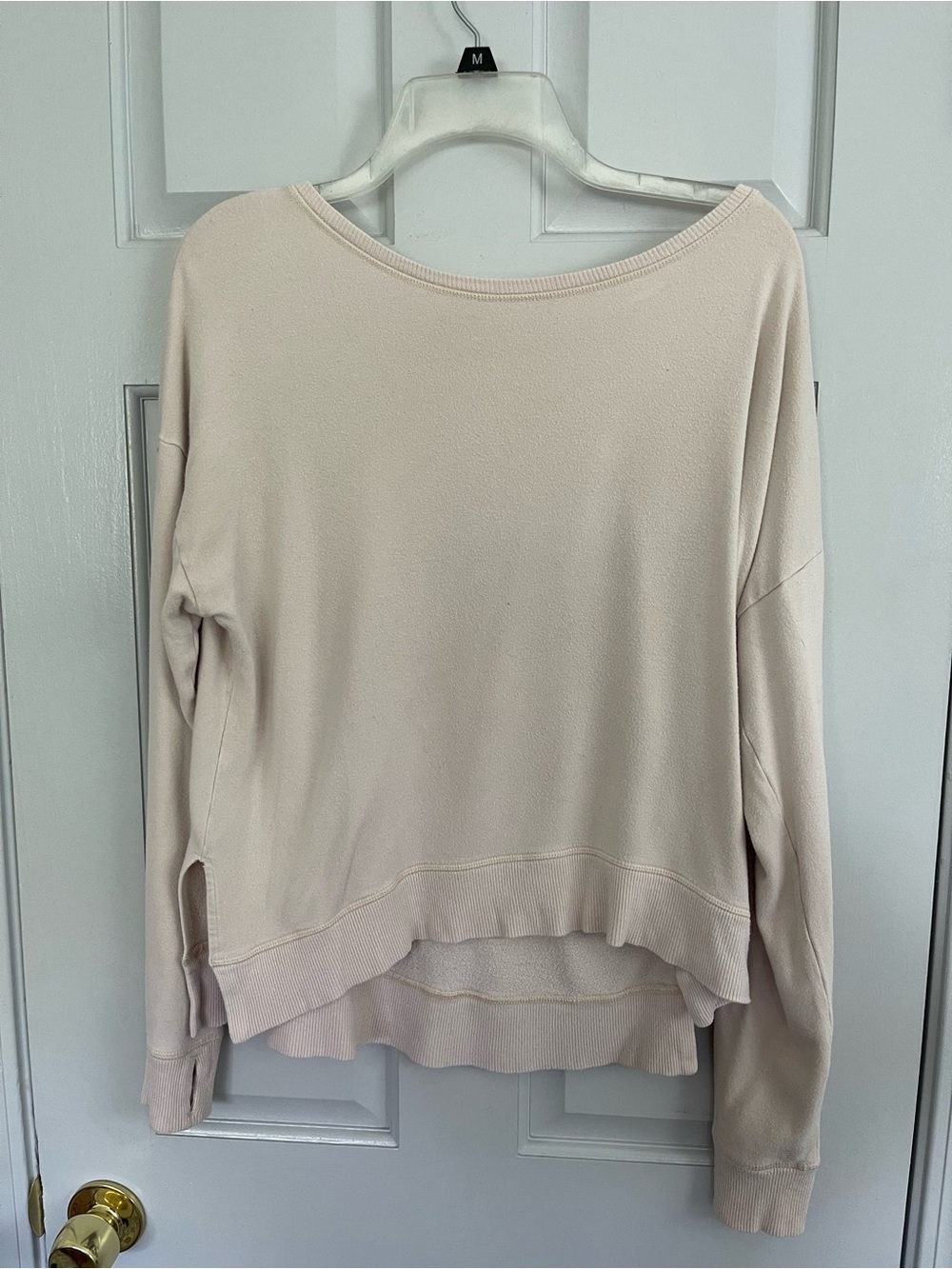 Forever 21 Pale Pink Boatneck Knit sweater